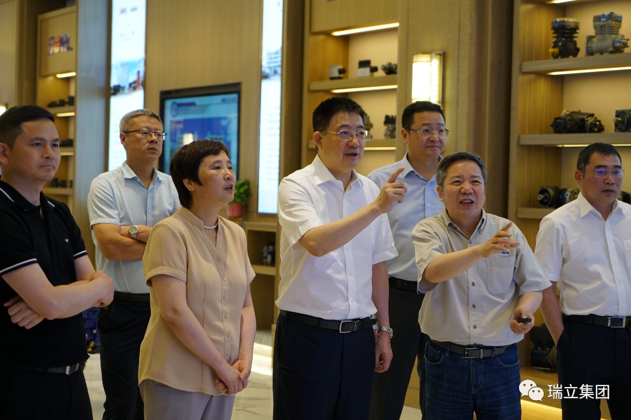 服務實體經(jīng)濟 不忘初心 牢記使命丨農(nóng)行浙江省分行行長馮建龍一行蒞臨瑞立考察指導