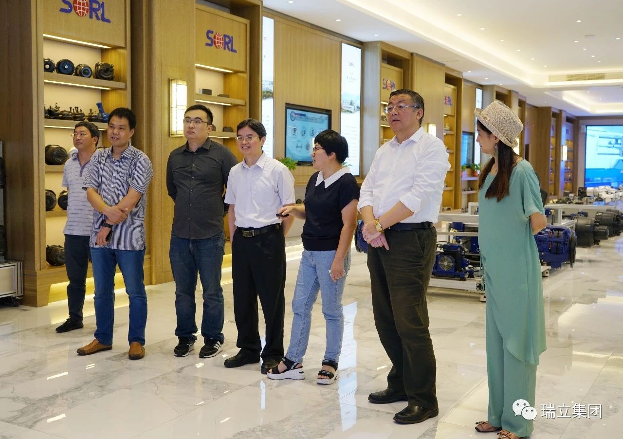 鞍山市副市長孫平一行考察瑞立
