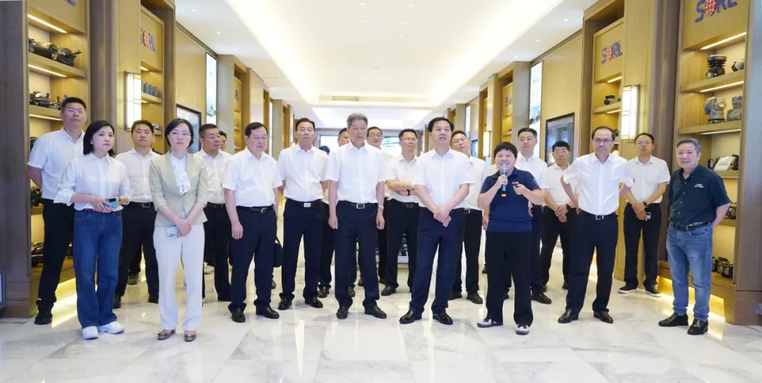 南充市委書(shū)記古正舉率黨政代表團(tuán)來(lái)瑞立考察交流