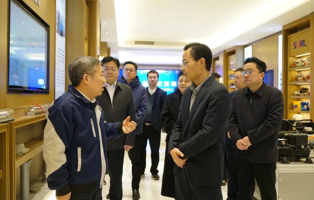 新春考察第一站！淮南市委副書記、市長張志強來瑞立共商深化合作