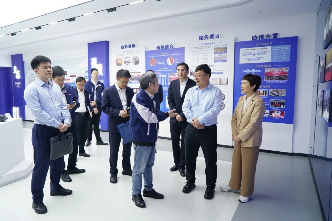 民生銀行行長(zhǎng)王曉永調(diào)研瑞立