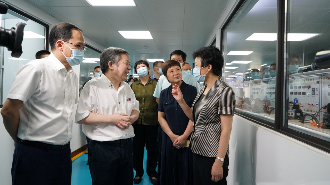 浙江省政協主席葛慧君來瑞立調研