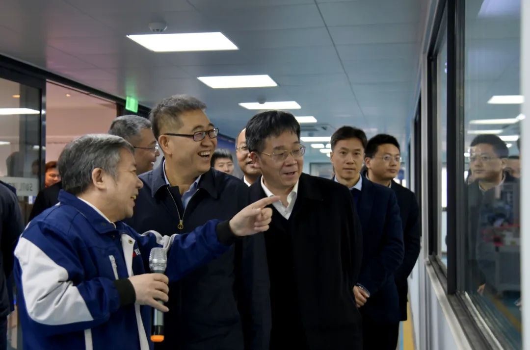浙江省副省長(zhǎng)張雁云一行蒞臨瑞立調(diào)研指導(dǎo)