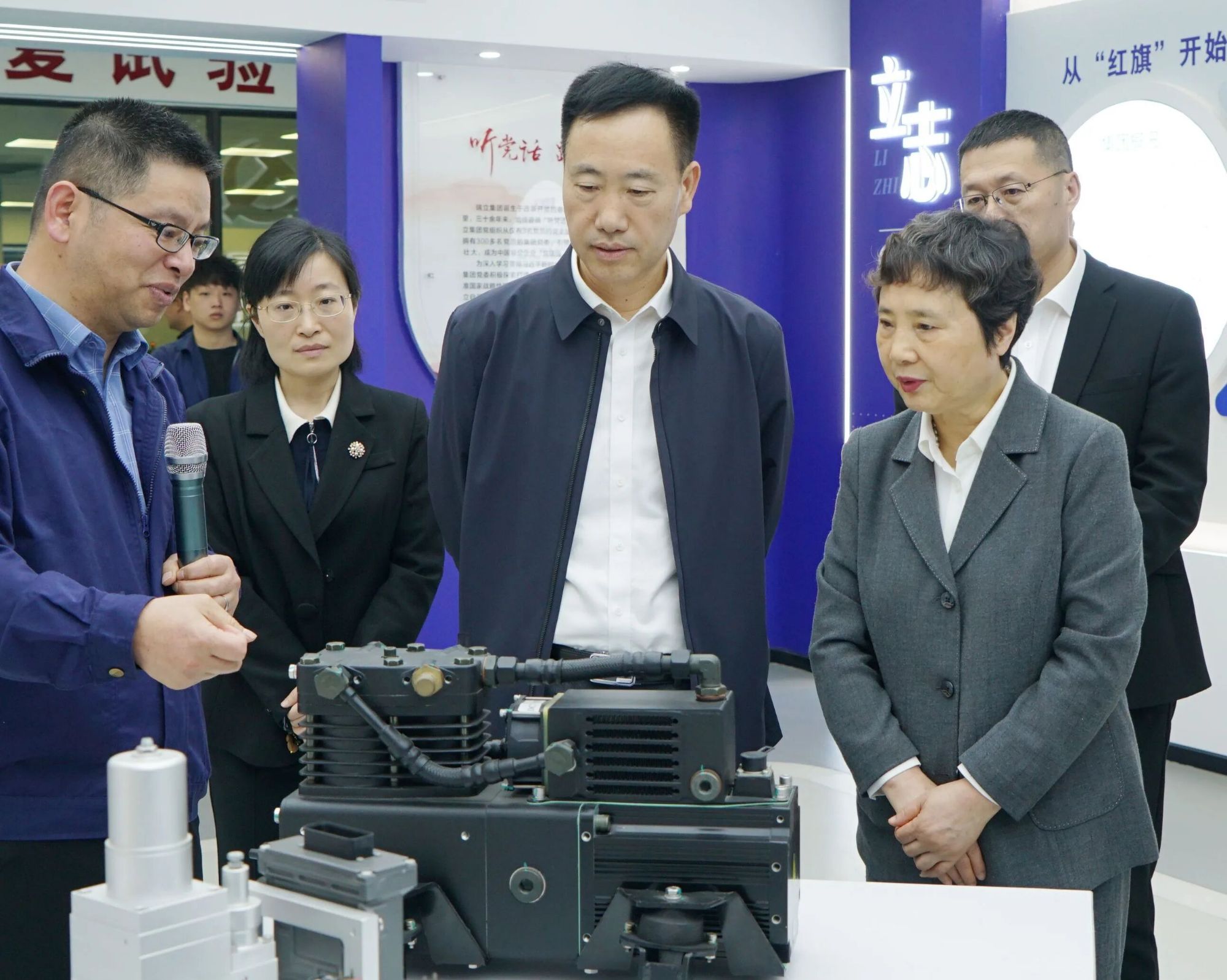 浙江省生態(tài)環(huán)境廳副廳長麻勝聰帶隊調(diào)研瑞立集團